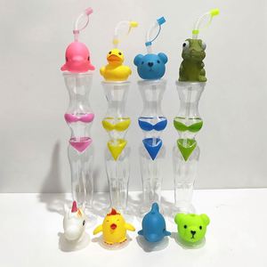 Creative 600ml Disposable Slush <b>Plastic</b> Bikini Beauty Shaped <b>Drink</b> Yard Juice <b>Cup</b> with Straw - Product Image 3