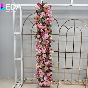 Guirnalda de Flores Romántica de 200 cm en Colores Primaverales, Precio de Fábrica LEDA, para Decoración y Arreglos de Escenarios - Product Image 3
