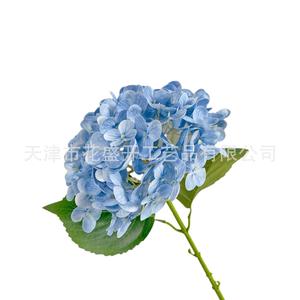 Artificial Hydrangea <b>Flowers</b> <b>Single</b> Branch Soft Rubber High Simulation Wedding Home Decor Props - Product Image 5