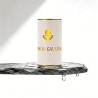 Boîte d'emballage en tube de papier rond imprimé sur mesure 30ml 50ml 100ml pour flacon de parfum en verre vide