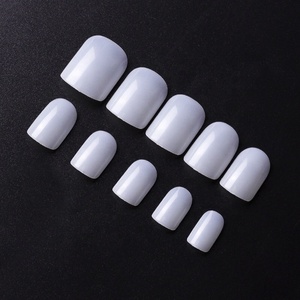 500 pièces/sac populaire Nail <span class=keywords><strong>Patch</strong></span> carré peint tête ronde artificielle l <span class=keywords><strong>ongles</strong></span> Salon français <span class=keywords><strong>ongles</strong></span> conseils - Product Image 4