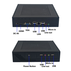 Mini PC Intel Core I3 <span class=keywords><strong>I5</strong></span> I7 CPU Doble Pantalla VGA HDMI 16GB DDR4 Ranuras M.2 SSD para Educación Escolar - Product Image 2