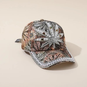 Gorra de Béisbol Deportiva Impermeable con Diamantes de Imitación DOT para Hombre y Mujer, Gorro Casual de Invierno con Estampado Colorido de Diamantes de Imitación para Exteriores - Product Image 3