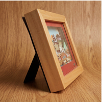 Cadre en bois 3D personnalisé pour art chinois, boîte à ombre, cadeau souvenir culturel créatif, décoration de bureau, vitrine d'exposition artisanale, vente en gros