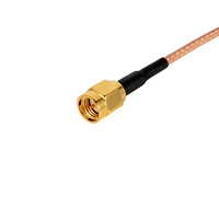 S MA SMB BNC TNC MCX MMCX connecteur coaxial RF de type N Rg316 Rg174 assemblage de câble produit électrique personnalisé Rj45 femelle