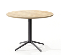 Ensemble de tables basses au design moderne et simple, personnalisable, installation facile, finition thermolaquée, verre, MFC, métal, meubles pour la maison