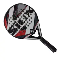 Профессиональная пляжная Теннисная ракетка из углеродного волокна, мягкая Спортивная тренировочная ракетка EVA для взрослых