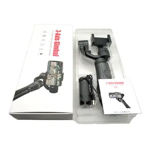 <span class=keywords><strong>Estabilizador</strong></span> de Gimbal de Mano de 3 Ejes con Aplicación para Cámara <span class=keywords><strong>y</strong></span> Teléfono para Grabación de Video - Product Image 1
