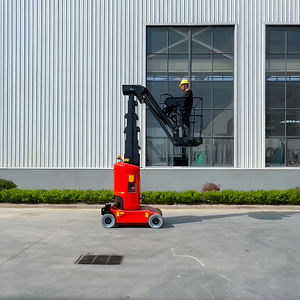 Harga pabrik nyaman bekerja kualitas tinggi <span class=keywords><strong>Platform</strong></span> kerja 11m 300 kg <span class=keywords><strong>Platform</strong></span> kerja udara listrik - Product Image 2