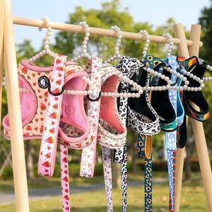 <span class=keywords><strong>Collar</strong></span> y Correa de Lujo para Perro de Diseño, Personalizado con Logotipo, Correa Sublimable, Arnés para Perro Antitirones, Fabricantes - Product Image 4