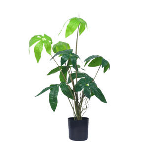 หญ้าเทียมทำจากผ้าไหมสีเขียวขนาดใหญ่ใช้ตกแต่งสำนักงานบ้านและนอกอาคารเป็นมิตรต่อสิ่งแวดล้อมทนทาน - Product Image 6