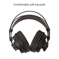 Casque de studio professionnel Audfine DH9400 avec aimants néodyme de 50 mm, plage de fréquences de 12 Hz à 38 kHz, pour sonorisation en direct et studio d'enregistrement