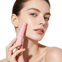Stick multi-baume hydratant PDRN au collagène rose pour le visage, les yeux et les lèvres, anti-rides, lissant les ridules et raffermissant