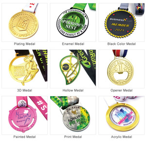 Medalla Estrella Chapada en Oro con Diseño de Rayo en el Centro y Esmalte Azul, con Cinta para Premios de Partidos y Reconocimiento en Eventos Deportivos - Product Image 6