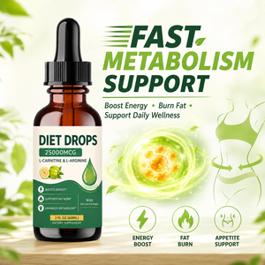 Gouttes Minceur Liquides Brûle-Graisse Coupe-Faim Formule Garcinia Cambogia pour le Métabolisme Fabricant Marque Blanche Vente en Gros - Product Image 3