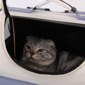 Fabrika kedi tasarım özel kedi sırt güvenli açık nefes Pet köpek ön taşıyıcı sırt çantası Pet seyahat taşıyıcısı ürün - Product Image 4