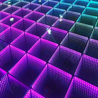 48H Kostenloser Versand RGB LED Bodenfliesen leuchte für Tanzflächen und Rin glich ter
