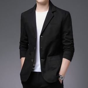 Costume 3 pièces pour homme, blazer à un bouton, printemps et automne, mode nouvelle, décontracté, pour affaires - Product Image 5