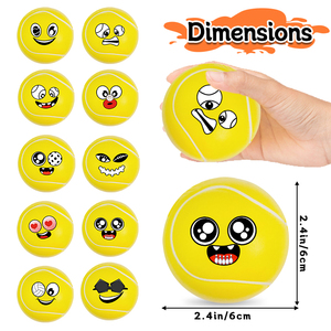 Oem/ODM tùy chỉnh trẻ em trẻ em chống căng thẳng thể thao phun sơn EVA bọt bóng vui mềm đồ chơi nhỏ thể thao Bóp bóng cho trẻ em - Product Image 4