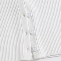 Robe longue côtelée grise pour femme, personnalisable avec logo, en mélange acrylique, tendance et élégante, collection Printemps-Été, vente en gros, haute qualité