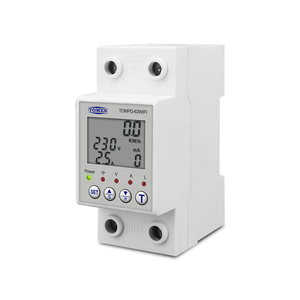 TOMZN 63A 220V Smartlife TUYA WIFI Circuit Breaker Energy Meter <b>Timer</b> Voltage Current Leakage protection TOMPD-63WIFI G545 - Product Image 1
