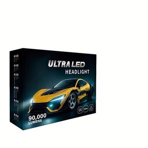 ชุดไฟหน้า LED รุ่นใหม่ 200W UG7 UltraLED 9007 H11 12V กันน้ำ แสงสูง 4 ท่อทองแดง ติดตั้งง่ายแบบ Plug & Play อัพเกรดจากโรงงาน - Product Image 1