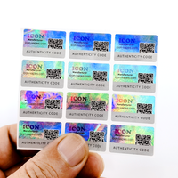Étiquette autocollante de sécurité personnalisée anti-effraction avec code-barres et numéro de série, impression holographique, 20Y, qualité supérieure, usine OEM