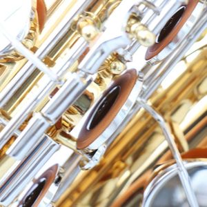 <span class=keywords><strong>Saxophone</strong></span> ténor de bonne qualité, laqué or, avec clés nickelées, <span class=keywords><strong>saxophone</strong></span> ténor avec étui, <span class=keywords><strong>saxophone</strong></span> ténor chinois - Product Image 2