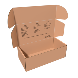 Caja de embalaje pequeña PLA ecológica, caja de correo frontal con extremo enrollable, bebidas, aperitivos, cajas de suscripción mensual - Product Image 2