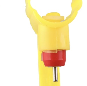 Abbeveratoio Automatico in Plastica Gialla per Polli con Sistema di Abbeveraggio <span class=keywords><strong>a</strong></span> <span class=keywords><strong>Goccia</strong></span> in Acciaio Inox - Product Image 3