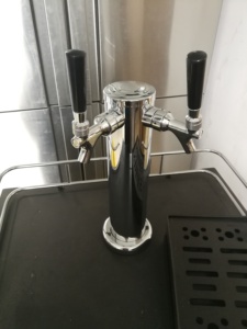 Dispensador <span class=keywords><strong>de</strong></span> <span class=keywords><strong>Cerveza</strong></span> Digital con Doble <span class=keywords><strong>Grifo</strong></span> y Pantalla Digital, Kegerator - Product Image 2