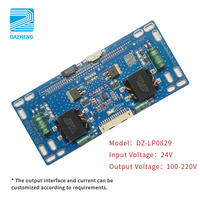 Placa PCBA de controlador de corriente constante con inversor de CC LED regulable DZ-LP0829 de gran venta para pantallas de 42 a 55 pulgadas