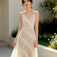 Petite dentelle brodée de fleurs, tissu en maille transparente pour robe française, accessoire de mariée, décoration textile de maison