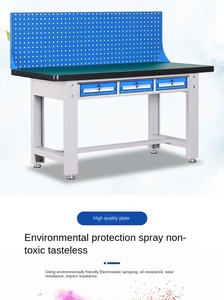 Vente en gros d'usine d'établi de garage multifonction en acier pour poste de travail avec stockage d'outils établi électronique - Product Image 6