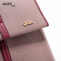 Nouveau Sac à Main QAZA 2025 – Luxe, Grande Capacité, Motif Tressé, Cuir PU de Haute Qualité, Ensemble 3-en-1, Sac Fourre-tout Élégant pour Femme