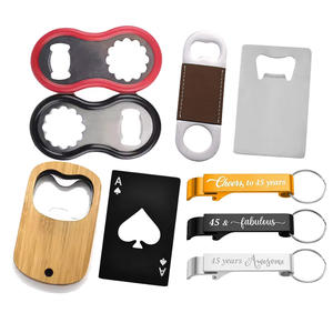 המחיר הטוב ביותר לוגו מותאם אישית שטח שמירת נירוסטה פותחן בקבוק בירה נירוסטה עם ידית - Product Image 2