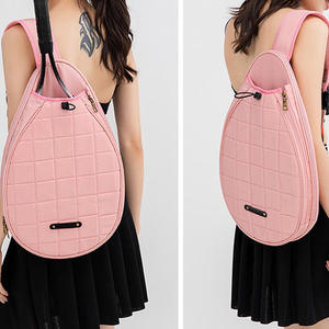 Housse de raquette de pickleball en néoprène personnalisée, imperméable et tendance, avec sac d'accessoires pour raquettes de tennis et de padel - Product Image 4
