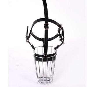 Bozal de Cuero Ecológico y Seguro para Mascotas, Anti-Ladridos y Anti-Mordidas, con Cintas, Protector Bucal para Perros, Herramienta de Correa para Perros - Product Image 3