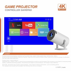 Proyector 3DGAME X10Plus 750 Lúmenes 4K Android 9 Cine en Casa Portátil con Gamepad - Product Image 4