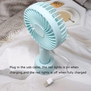 New Usb Handheld Fan <b>Mini</b> Portable Charging Small Fan Digital Display Office Student Small Electric Fan Gift - Product Image 3