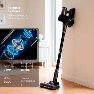 Aspirapolvere Verticale 350W 28KPA Potenza di Aspirazione Filtro HEPA 3 Livelli di Potenza - Product Image 2