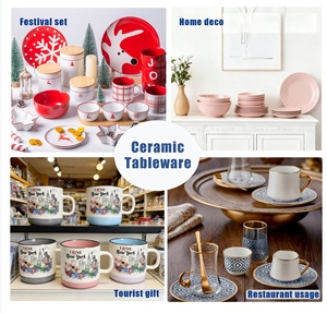 Bestseller 2026 Set di Piatti a Tema Coniglietto Pasquale, Stoviglie in Ceramica Bianca per Bambini e Famiglia - Product Image 5