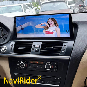 หน้าจอ Android Auto CarPlay สำหรับ BMW X3 X4 F25 F26 ปี 2010-2017 ระบบนำทาง GPS เครื่องเล่นมัลติมีเดีย วิดีโอ เครื่องเล่นวิทยุติดรถยนต์ สเตอริโอ 4G - Product Image 1