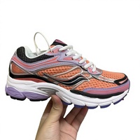 Saucony Omni 9 Retro Sneakers, chaussures de course légères en mesh respirant avec un savoir-faire exquis, taille EU pour l'été