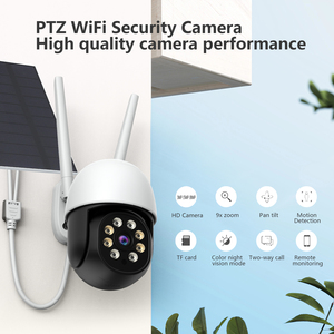 Cámara PTZ para exteriores con ángulo de visión personalizado de 4MP y 110 °, alarma de sonido y luz, detección de movimiento, Audio bidireccional, cámara panorámica Wifi - Product Image 5