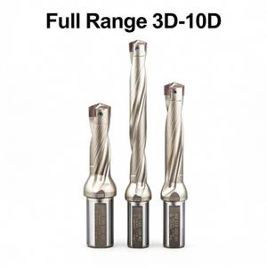 Forets à couronne indexables CNC 3D/5D/8D/10D à refroidissement interne pour perçage de trous profonds - Barre de perçage haute performance - Product Image 1