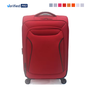 <span class=keywords><strong>Maleta</strong></span> de <span class=keywords><strong>Viaje</strong></span> Moderna Personalizada de 4 Ruedas, Ligera, Roja, de EVA y Nailon, con Asa Suave y Gran Capacidad - Product Image 1