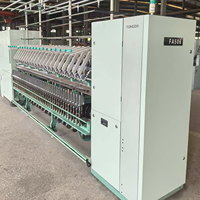 Machine à filer automatique TONGDA FA506, filature à anneaux, 516 broches, certifiée ISO9001, nombre de fils 6-120Ne, capacité élevée 99,9%