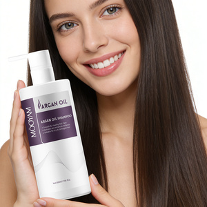 Shampoo Nutriente all'Olio di Argan a Marchio Privato OEM, Prevenzione Caduta Capelli, Idrata Profondamente, Ammorbidisce, Illumina e Nutre il Cuoio Capelluto - Product Image 1