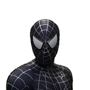 Combinaison <span class=keywords><strong>de</strong></span> cosplay <span class=keywords><strong>Spider</strong></span>-<span class=keywords><strong>Man</strong></span> personnalisée pour homme adulte, tissu extensible en spandex, impression numérique, haute élasticité, confortable, Comic Con - Product Image 4